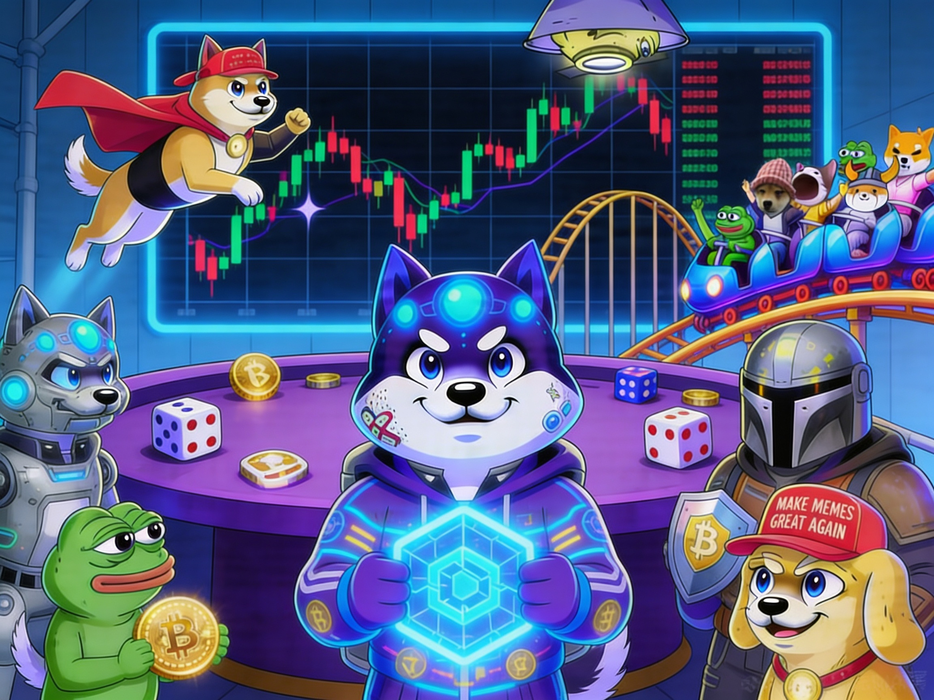 Any Inu Coin AnyInu AI 🐕 The Multichain Meme-Powered Platform